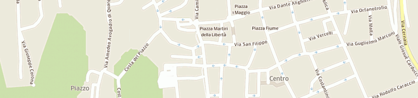 Mappa della impresa ghiron paolo a BIELLA