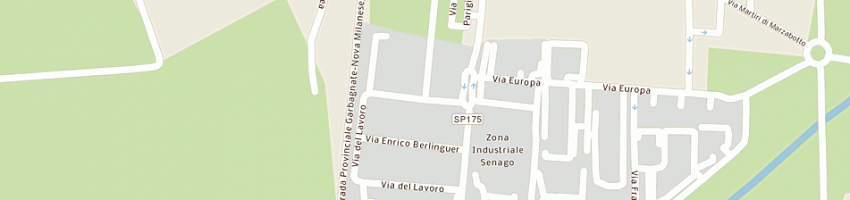 Mappa della impresa centro pavimenti tecnici srl a SENAGO