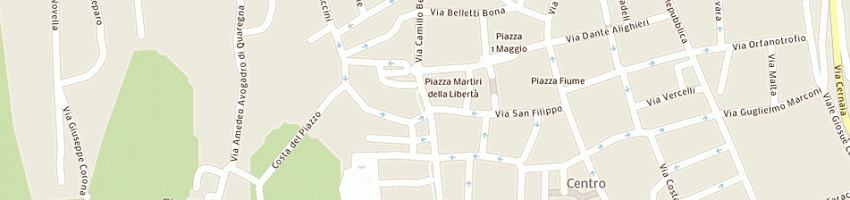 Mappa della impresa pizza max snc a BIELLA