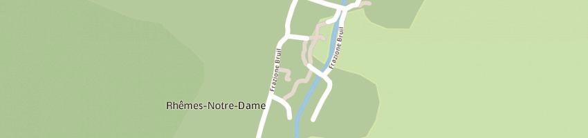 Mappa della impresa comune di rhemes-saint-georges a RHEMES NOTRE DAME