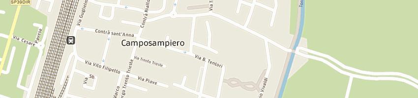 Mappa della impresa tollardo james a CAMPOSAMPIERO