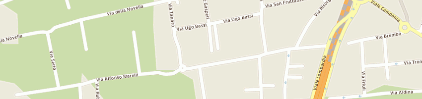 Mappa della impresa effevi di villa fabio a MONZA