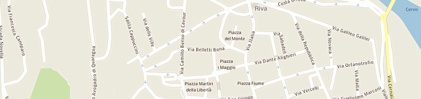Mappa della impresa istituto belletti bona a BIELLA