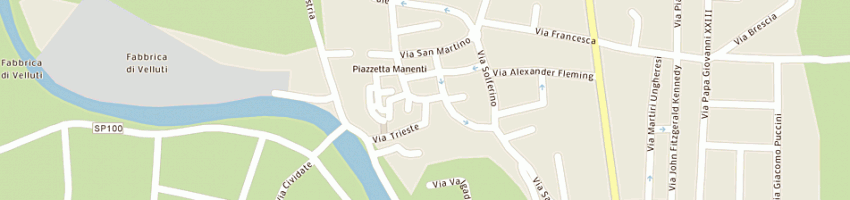 Mappa della impresa selini fabio maria a PONTOGLIO