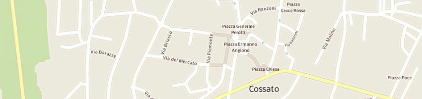 Mappa della impresa studio ciocchetti - fornaro   a COSSATO