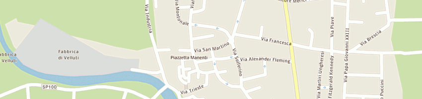 Mappa della impresa pinetti teresa a PONTOGLIO