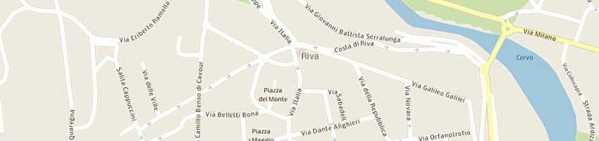 Mappa della impresa gedda ivo a BIELLA