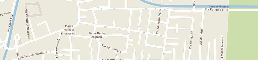 Mappa della impresa namave di maria silvani e c sas a MILANO
