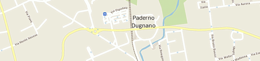 Mappa della impresa autofficina seregni di seregni virginio a PADERNO DUGNANO