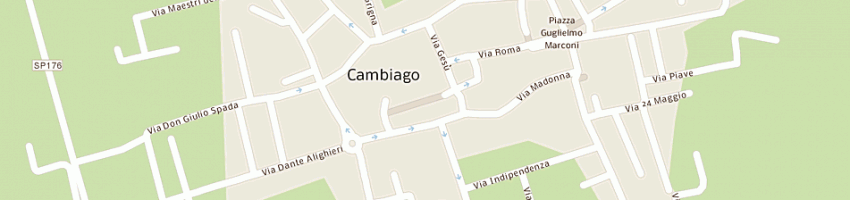 Mappa della impresa arva a CAMBIAGO