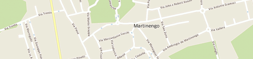 Mappa della impresa tironi mario a MARTINENGO