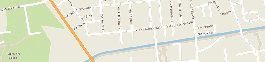 Mappa della impresa lavanderia la piazzetta snc di elia alberto e c a GARBAGNATE MILANESE