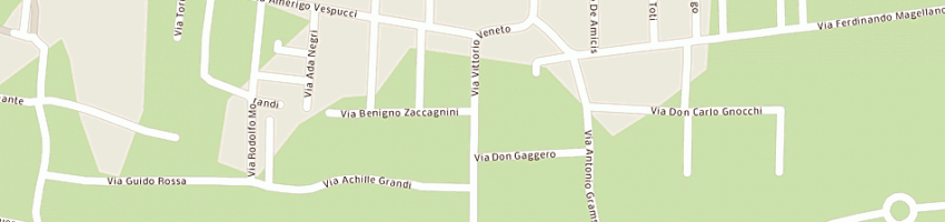 Mappa della impresa centro ippico le ginestre a MAGNAGO