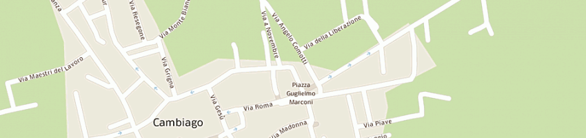 Mappa della impresa acque rieti scarl a MILANO