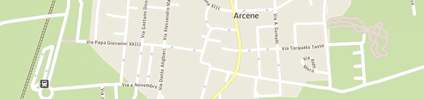 Mappa della impresa comune di arcene a ARCENE