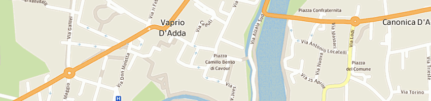 Mappa della impresa riva paolo a VAPRIO D ADDA