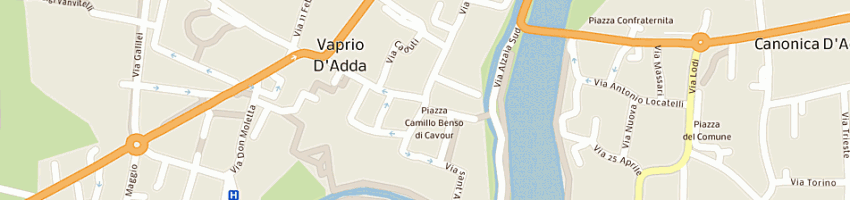 Mappa della impresa comune di vaprio d'adda a VAPRIO D ADDA