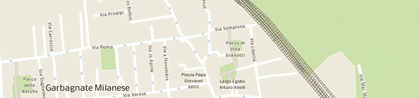 Mappa della impresa sdf robbiati ercole e porcellini renzo a GARBAGNATE MILANESE