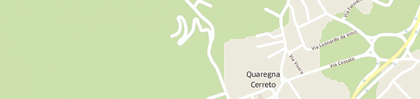 Mappa della impresa municipio di quaregna a QUAREGNA