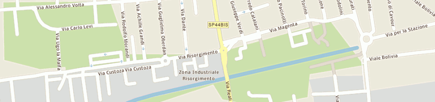 Mappa della impresa callegaro bruno a SENAGO