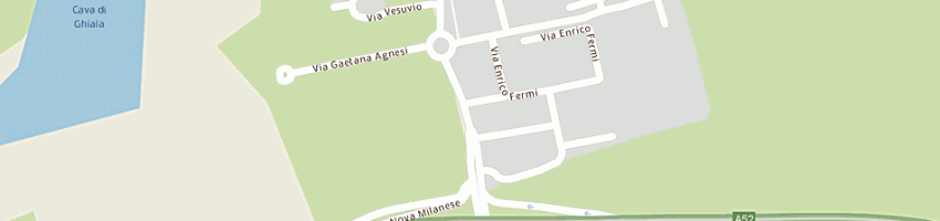 Mappa della impresa autofficina monzese di licciardi antonio a NOVA MILANESE