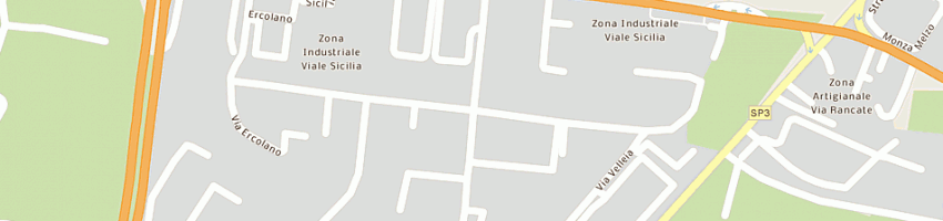 Mappa della impresa setra sas di radaelli luigi e c a MONZA