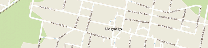 Mappa della impresa scuola elementare a MAGNAGO