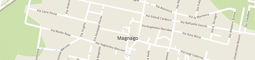 Mappa della impresa circolo amici dei combattenti a MAGNAGO