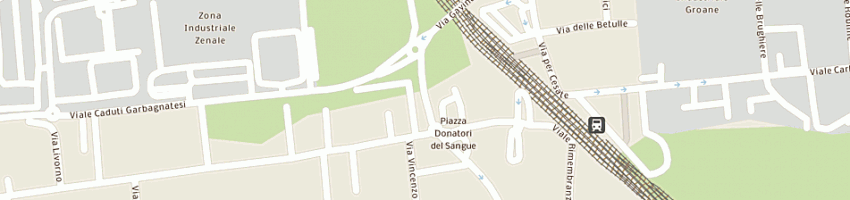 Mappa della impresa dones antonio stefano a GARBAGNATE MILANESE