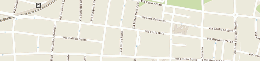 Mappa della impresa new city bar di meroni fabio a MONZA