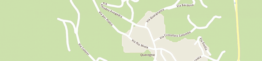 Mappa della impresa associazione ricreativa culturale di quaregna a QUAREGNA