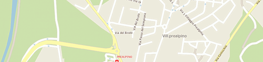 Mappa della impresa ac prealpino a BRESCIA