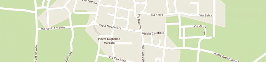 Mappa della impresa frutta castellini srl a CAZZAGO SAN MARTINO