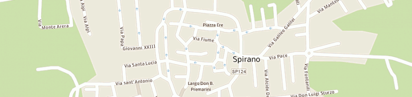 Mappa della impresa mirana (srl) a SPIRANO