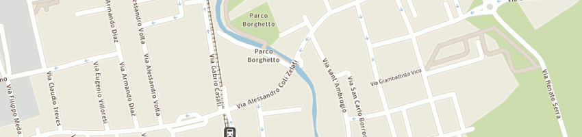 Mappa della impresa farmacia san martino a PADERNO DUGNANO