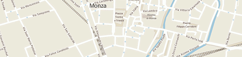 Mappa della impresa macchi adalgisio a MONZA