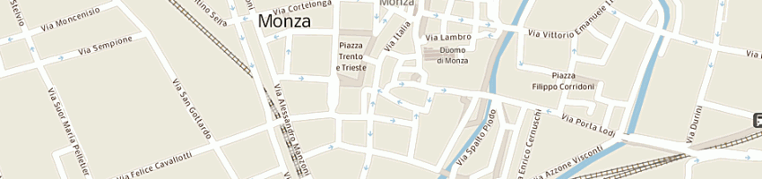 Mappa della impresa fonitalia srl a MONZA