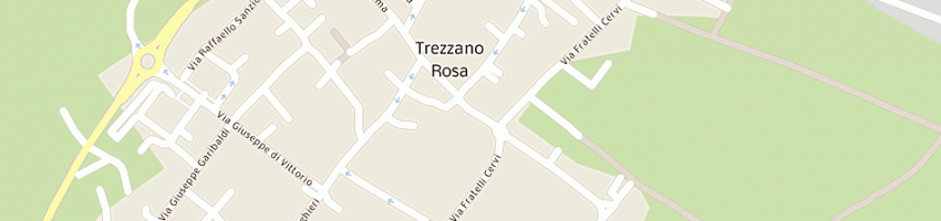 Mappa della impresa gerenzani antonio a TREZZANO ROSA