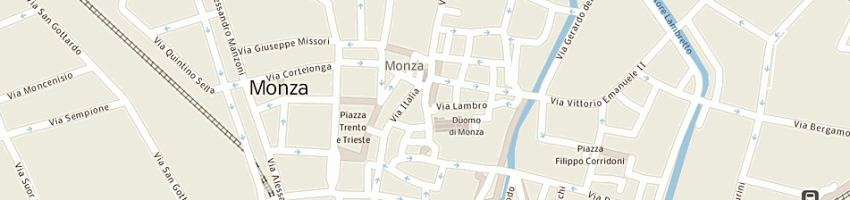 Mappa della impresa linea duomo srl a MONZA
