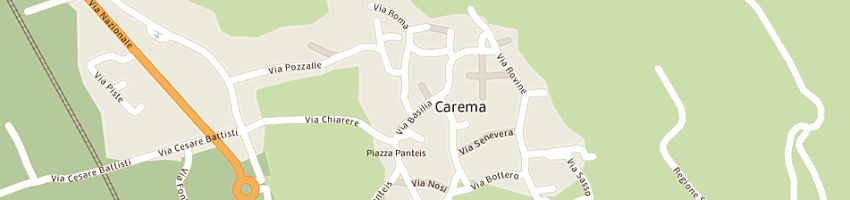 Mappa della impresa municipio a CAREMA