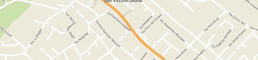 Mappa della impresa autotrasporti bianchi snc a SAN VITTORE OLONA