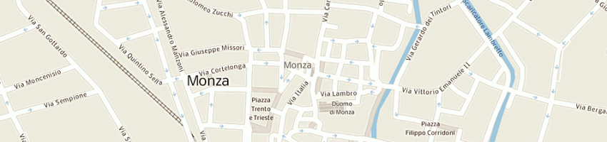 Mappa della impresa ct service societa' cooperativa a MONZA