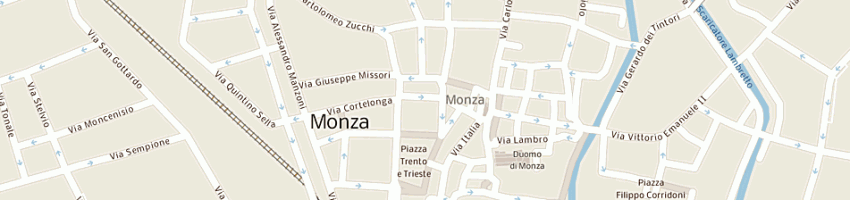 Mappa della impresa fototecnica casati srl a MONZA