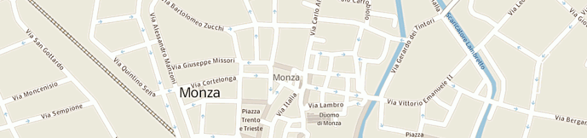 Mappa della impresa pizzeria nuovamarechiaro srl a MONZA