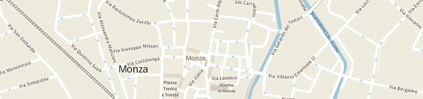 Mappa della impresa strippoli paola e c sas a MONZA