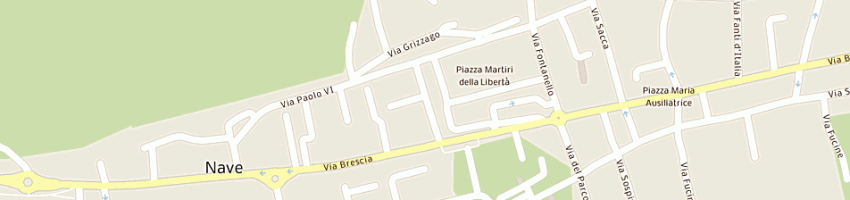 Mappa della impresa bresciani francesco a BRESCIA