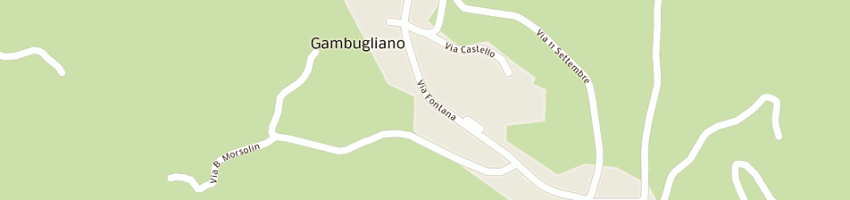 Mappa della impresa trattoria carlotto di carlotto paolo e stefano snc a GAMBUGLIANO