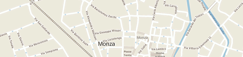 Mappa della impresa brambilla carlo a MONZA