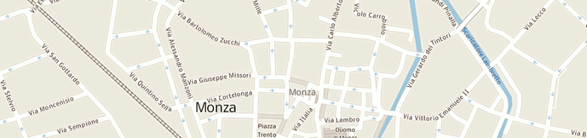 Mappa della impresa dori srl a MONZA