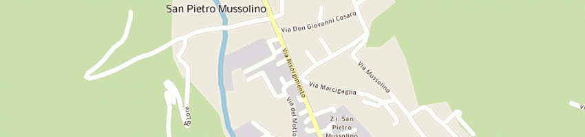 Mappa della impresa tibaldo renato a SAN PIETRO MUSSOLINO